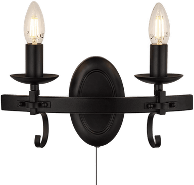 Searchlight Cartwheel III vegglampe 2 lyskilder