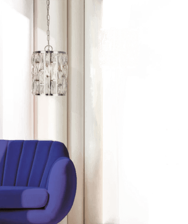 Searchlight Bijou Gulvlampe med krystaller