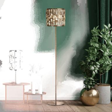 Searchlight Bijou gulvlampe, messing