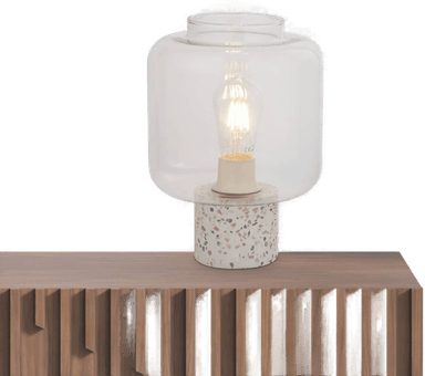 Searchlight Bordlampe X Vessel, hvit/klar