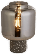 Searchlight X Vessel bordlampe, grå/røykgrå