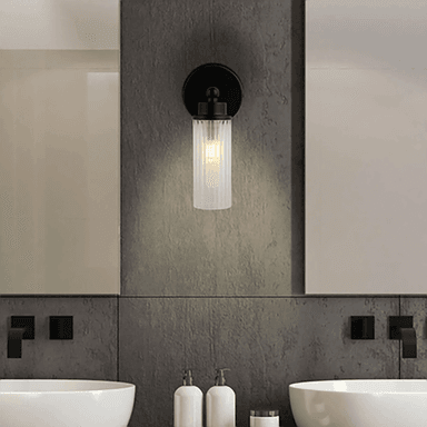 Searchlight Imperial vegglampe, svart