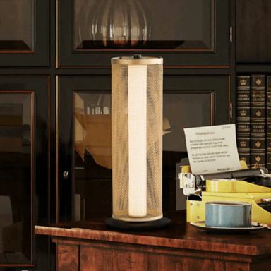 Searchlight Thread LED-bordlampe, gullfarget