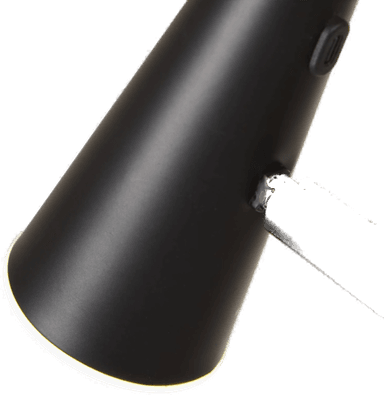 Searchlight LED-batteridrevet gulvlampe 10450BK