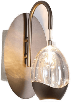 Searchlight LED-vegglampe Seeds, kremfarget