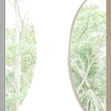 Searchlight LED-vegglampe Aberdeen 34 cm messing