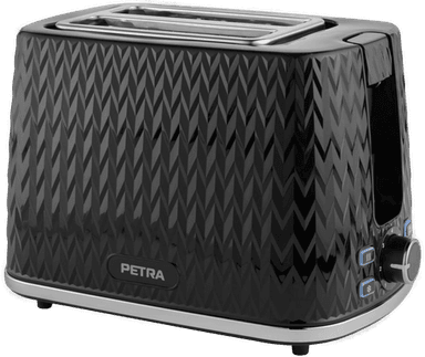 Petra Brødrister 2 Skiver Sort