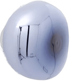 Tom Dixon Melt Surface mini vegglampe 30 cm Smoke