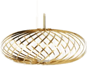 Tom Dixon Spring Pendant Brass Small