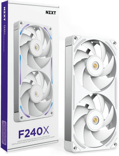 NZXT F240X RGB kabinettvifte 240mm