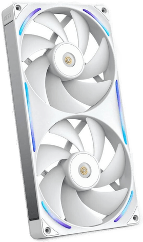 NZXT F280X RGB Kabinettvifte - 280mm - Hvit