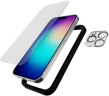 Tech21 Impact Glass SET iPhone 15 Pro