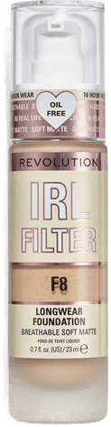 Makeup Revolution IRL Filter Foundation F8