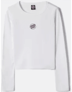 Santa Cruz Fitted langermet genser Grå XS