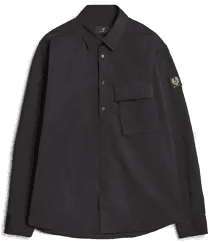 Belstaff Scale Pocket Shirt Black