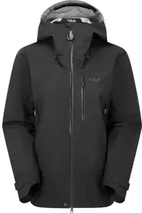 Rab Firewall Jacket Wmns Black Size 14