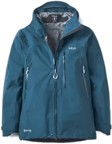 Rab Latok Mountain GTX Jacket Wmns Tempest Blue Size 12