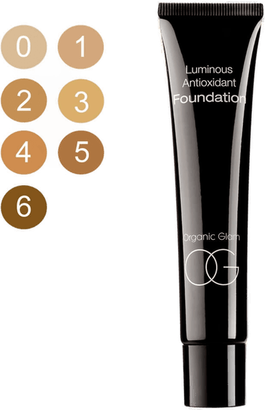 Organic Glam Luminous Antioxidant Foundation 6