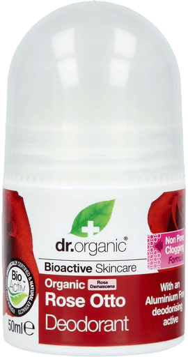 Dr Organic Rose Otto & Vanilla Deodorant 50 ml