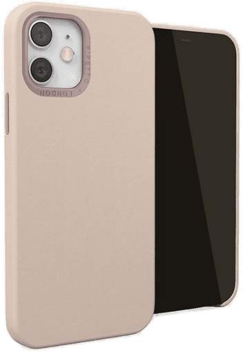 Pipetto Magnetic Leather Case iPhone 12 mini - Dusty Pink