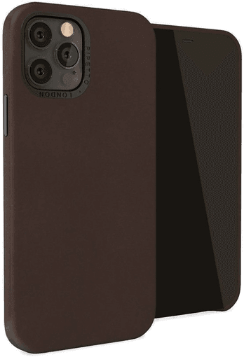 Pipetto Magnetic Leather Case iPhone 12 Pro Max - Brun