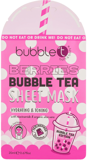 BubbleT Bubble Tea Sheet Mask