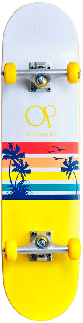 Ocean Pacific Sunset Skateboard 7,75"