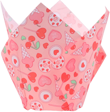 Pme Tulipan Muffinsformer -Sweet Love- pk/24