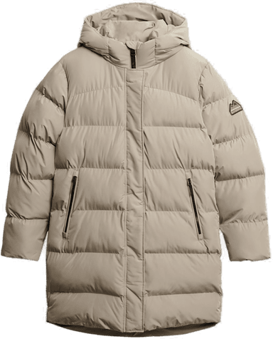 Superdry Hooded Sports Puffer Mid Jkt