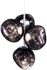 Tom Dixon Melt Chandelier Mini Smoke