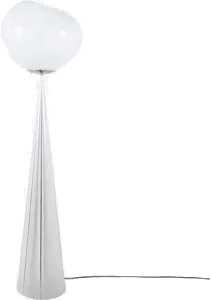 Tom Dixon Melt Cone gulvlampe 174,5 cm Opal-silver