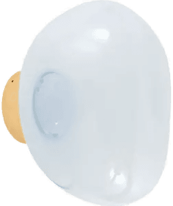 Tom Dixon Melt Surface mini vegglampe 30 cm Opal-gull