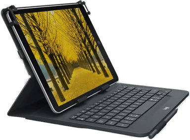 Logitech Universal Folio Nordisk Svart