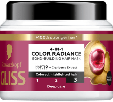 Schwarzkopf Gliss 4-In-1 Color Radiance Hair Mask