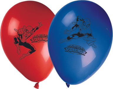 Globos Europe Spider Man Ballonger 8-pakning
