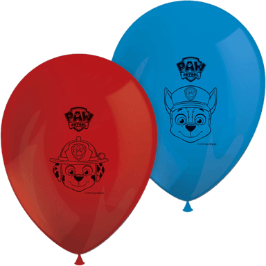 Globos Europe Ballonger Paw Patrol 8-pakning