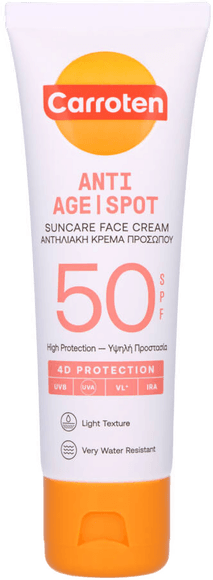 Carroten Anti Age Spot Face Cream SPF 50