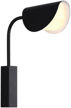 Viokef Ada vegglampe, svart