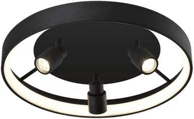 Viokef Denis LED-taklampe med 3 spotter