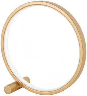 Viokef Circle LED-bordlampe, gull