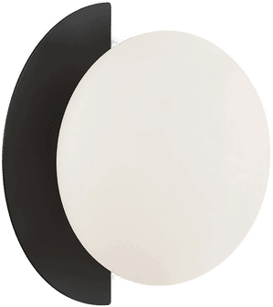 Viokef Darcy vegglampe, svart