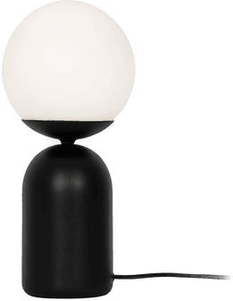 Viokef Erietta bordlampe, svart