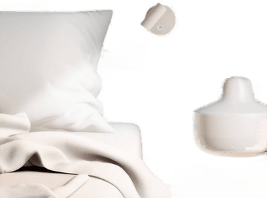 Viokef LED-vegglampe Tara, hvit, Ø 9 cm