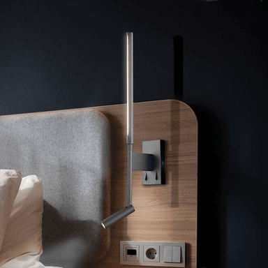 Viokef LED-vegglampe Nido, svart