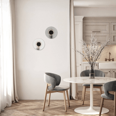 Zambelis LED-vegglampe 23077, Ø 28 cm