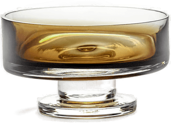 Serax Zuma lav skål M Ø13,6 cm Amber