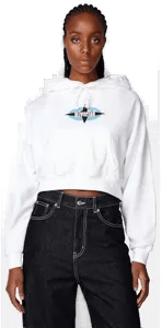 Levi's Hettegenser Graphic Laundry Day Hvit L