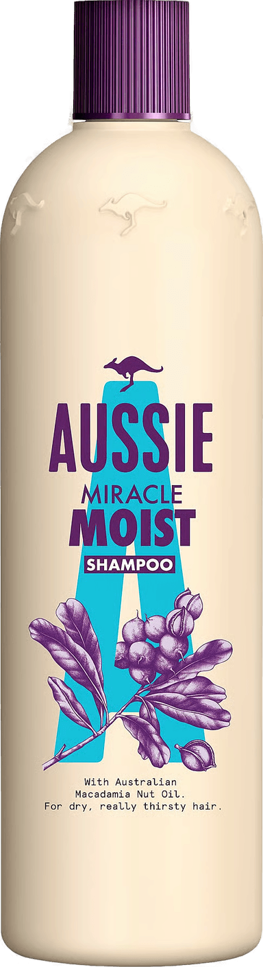Aussie Miracle Moist Shampoo 500 ml