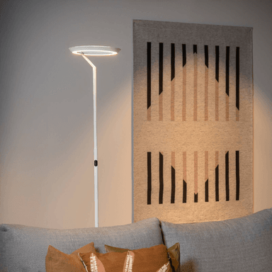 Lucide LED-gulvlampe Celeste, hvit