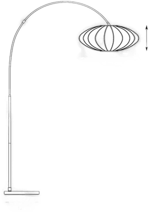 Lucide Corina buelampe, beige, E27